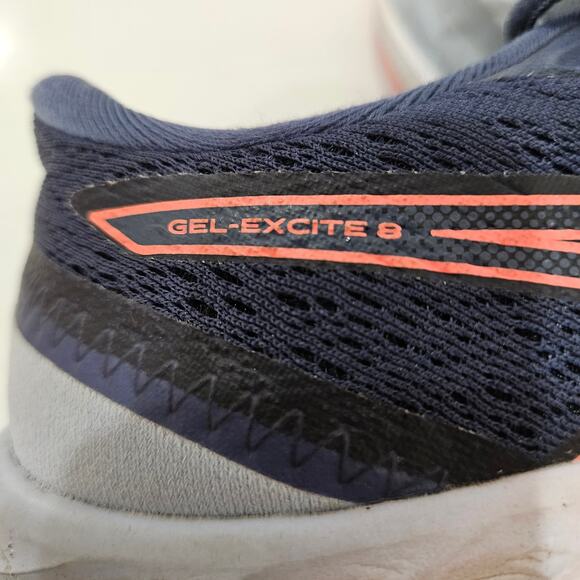 Women's Ascis Excite 8 Sneakers/running shoes, US Size 9 - Picture 4 of 10